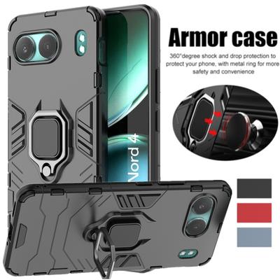 Magnetic Kickstand Case For OnePlus Nord 4 5G Cover With Ring Stand Bracket Shell Fundas Coque