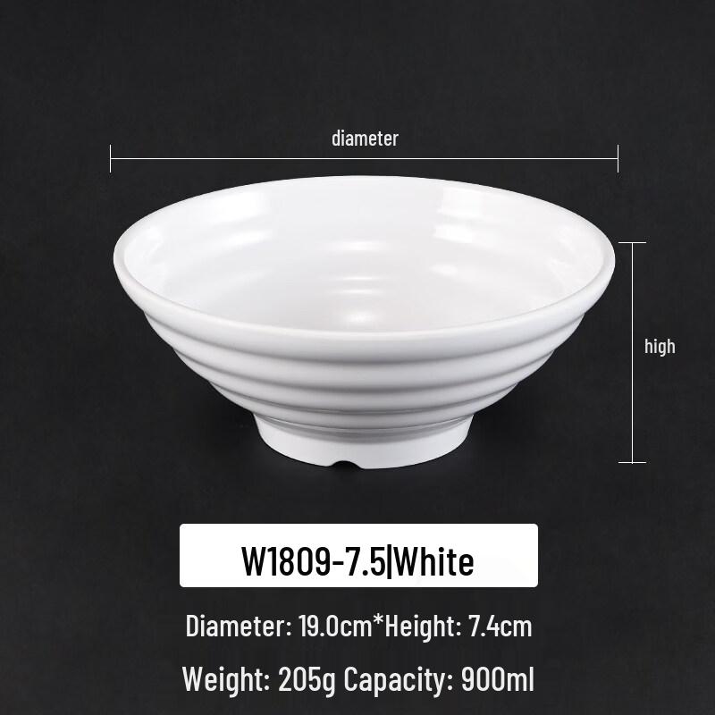 

Commercial Melamine Noodle Bowl