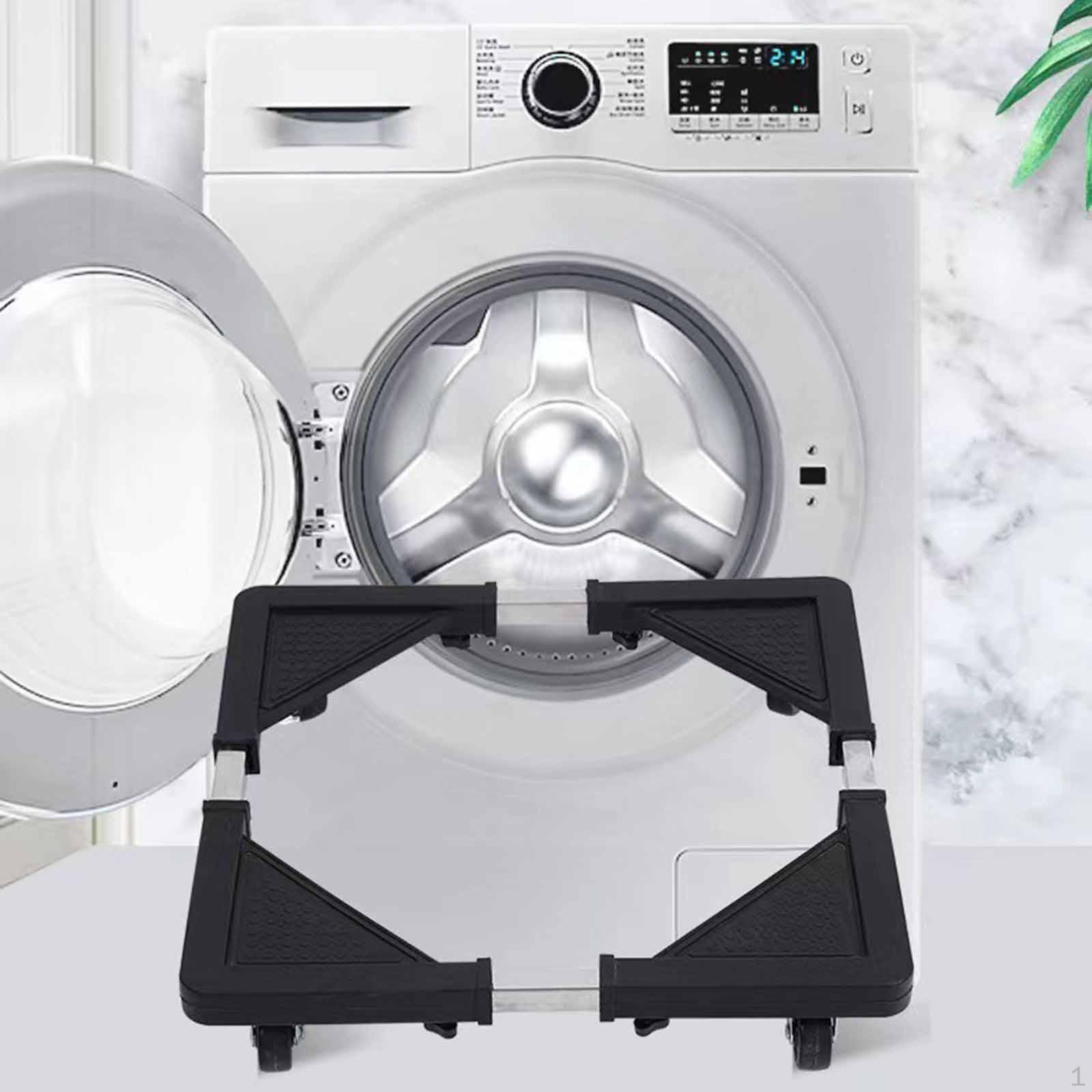 

Appliance Stand Cart Furniture Mobile Roller Base Multifunctional Household Universal Washing Adjust 40 to 60cm