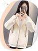 Women's Korean Style Loose Cardigan: Thin, Versatile, Plus Size Sweatshirt Jacket for Spring, Autumn, Winter, Age-Reducing Design