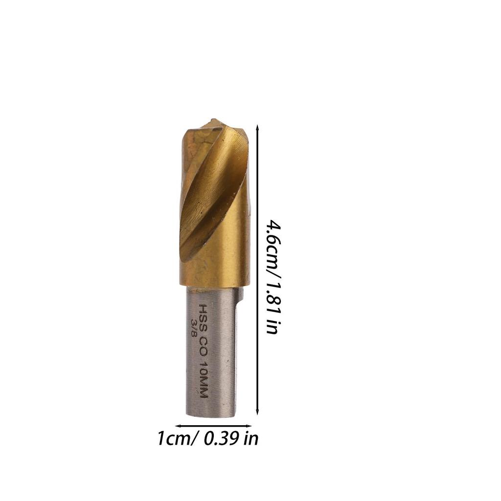 High-Speed Steel Titanium Cobalt Spot Weld Drill Straight Shank Drill Bits Removing Automotive Sheet Metal Welding Point Tools