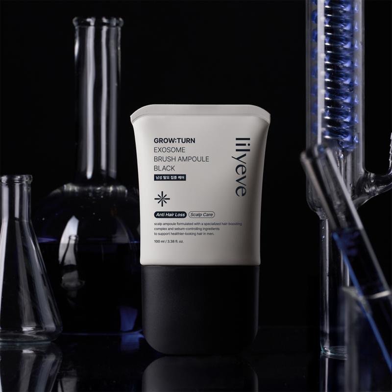 [lilyeve] Grow Turn Exosome Brush Ampoule Black 100ml
