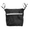 Wheelchair Bag Adjustable Shoulder Strap Waterproof Large Capacity Storage Wheelchair Carry Pack for Outdoor Black
