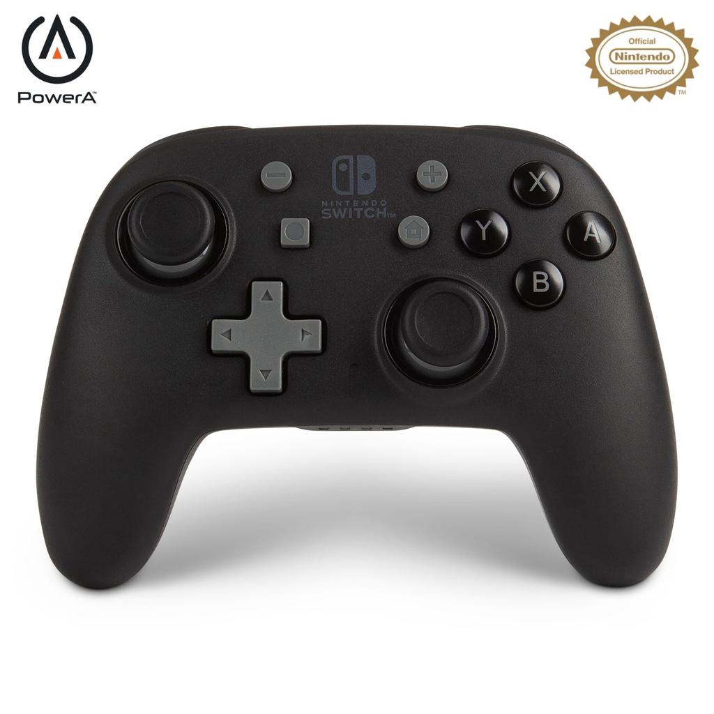 Nintendo Licensed PowerA Nano Enhanced Wireless Controller for Nintendo Switch Smaller Than Standard Product Product - Black, Size, 2-Year Warranty,
