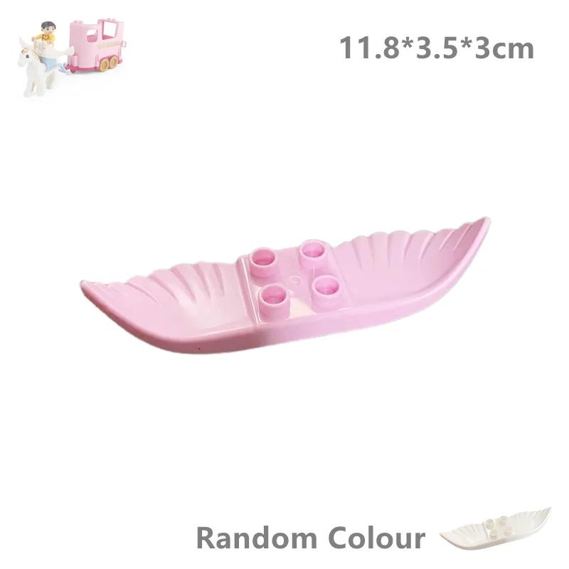 Groot Formaat Bouwsteen Avontuursschip Serie Compatibel Duplo Dappere Piraten Schateiland Kinderen Cadeaus Montage Speelgoed