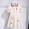 Girls Summer Stylish Polo Dress Casual and Fashionable for Kids