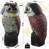 KADAX Bird Repeller Pigeons Starlings Birds Owl Moving Head For Garden