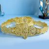 Traditional Caucasian Ethnic Belt Zinc Alloyed Retro Design Waist Sash For Men Women And Kids Fashion Accessory