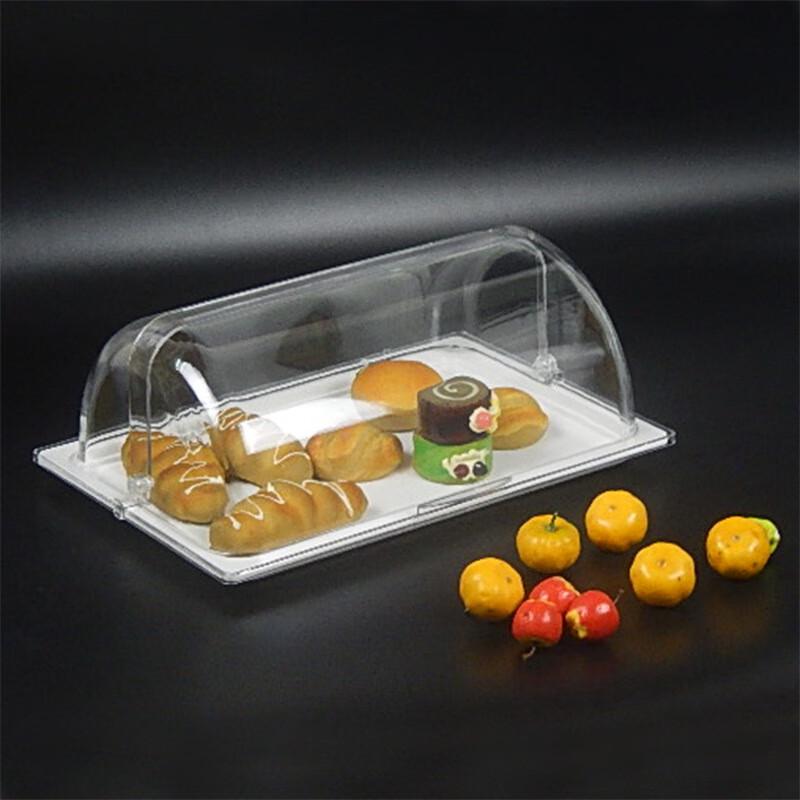 Melamine Commercial Deli Display Tray with Flip Cover