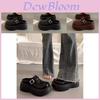 Fashionable Women's Slip-on Shoes With Chic French Style And Comfortable Thick Sole