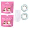 40Pcs Dog Socks Feet Cover Protective Dogs Shoes Booties with Adjustable Sticker Dogs Feet Cover Paws Socks
