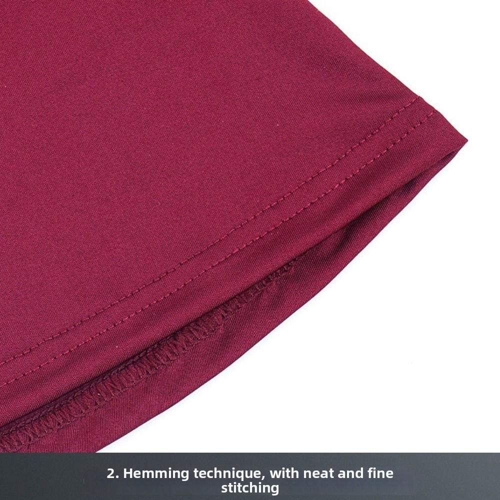 Elegant Ice Silk Women Hijab Scarf Neck Protection Sun Protection Instant Hijab Lightweight Spandex Prayer Hijab Lady
