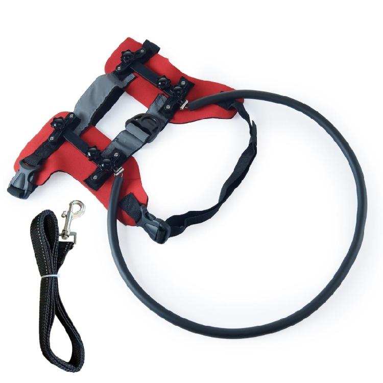 Breathable Adjustable Harness for Blind Pet Including Leash Protective Design Against Obstacles Comfortable Wear