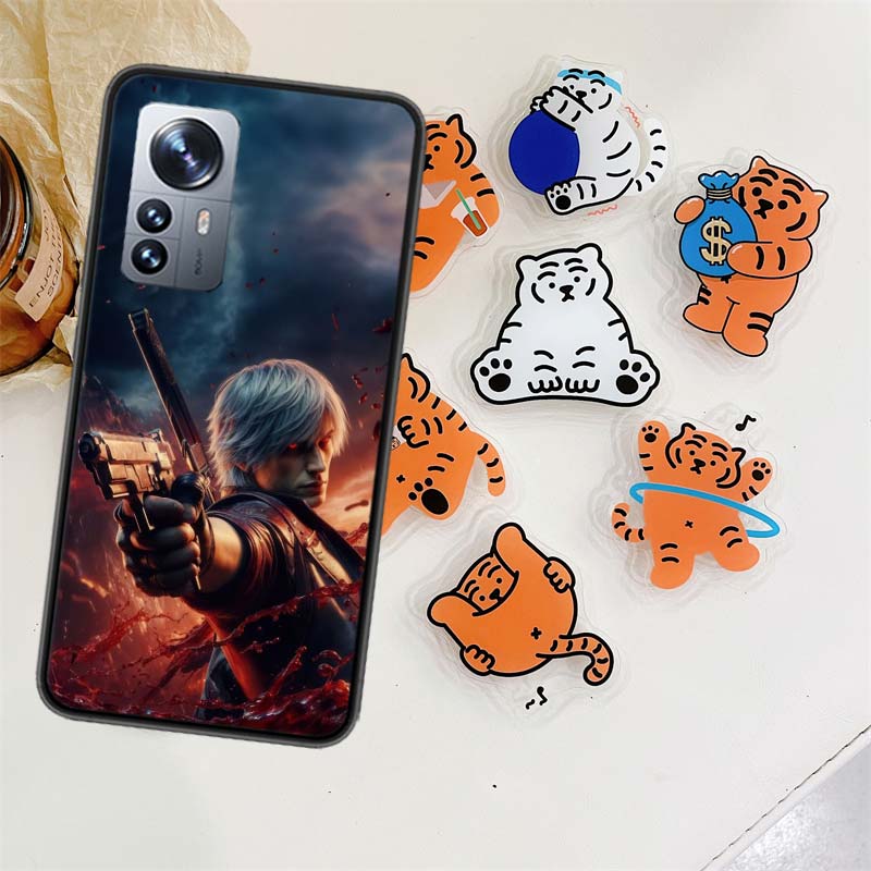 D-Devil May Cry DMC Phone Case For Xiaomi Poco X7 X6 M8 M7 M6 M4 M3 X4 Pro F7 Ultra M5S Mi 14 14T 15 15T 12T 10T Pro 12S 12 11 L