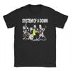 System Of A Down Art T Shirt Men Womens 100 Cotton Hipster TShirts Crewneck Punk Rock Band Tee Shirt Short Sleeve Clothing