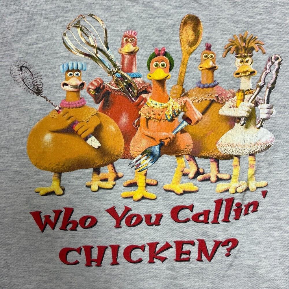 

Chicken Run T-Shirt Sport grey Unisex Cotton Tee S-4XL CO684 Unisex T-Shirt XXL