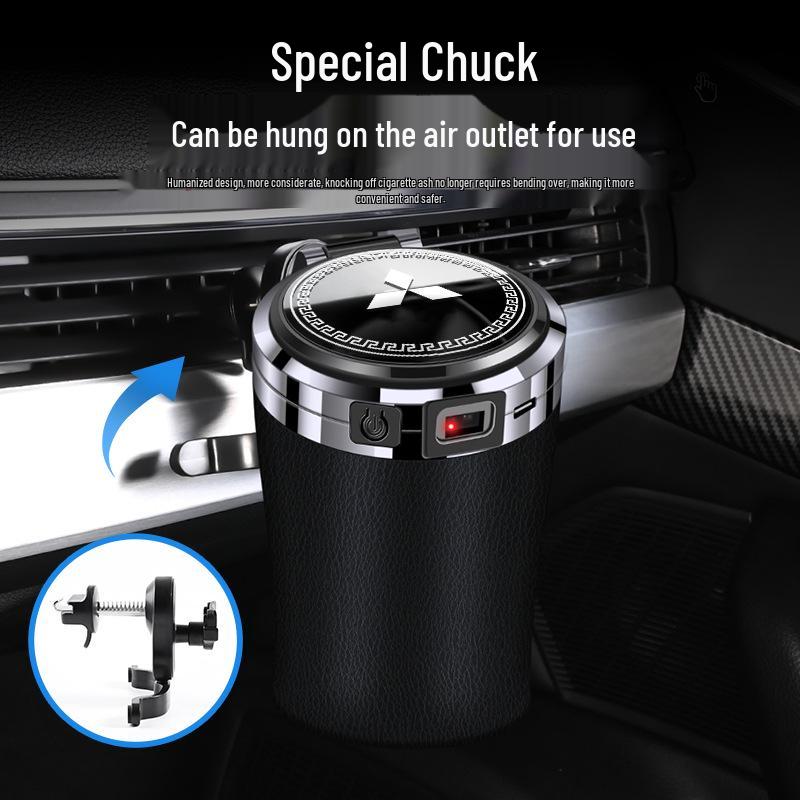 Fits Mitsubishi ASX, Outlander, Eclipse Cross, Atulco, Pajero, and Lancer EX smart car ashtrays.