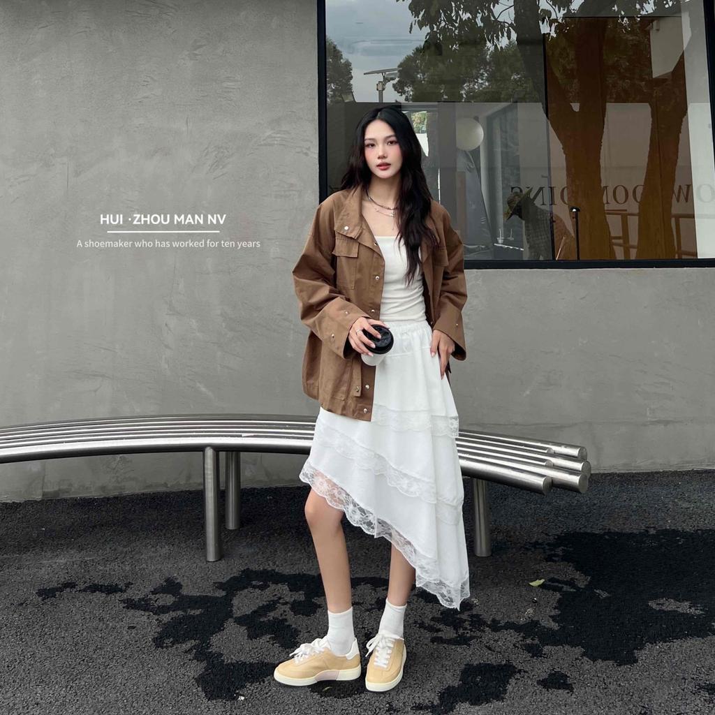 Sheepskin version~ Ballet sneakers 2025 new white comfortable casual platform minimalist training shoes single shoes women