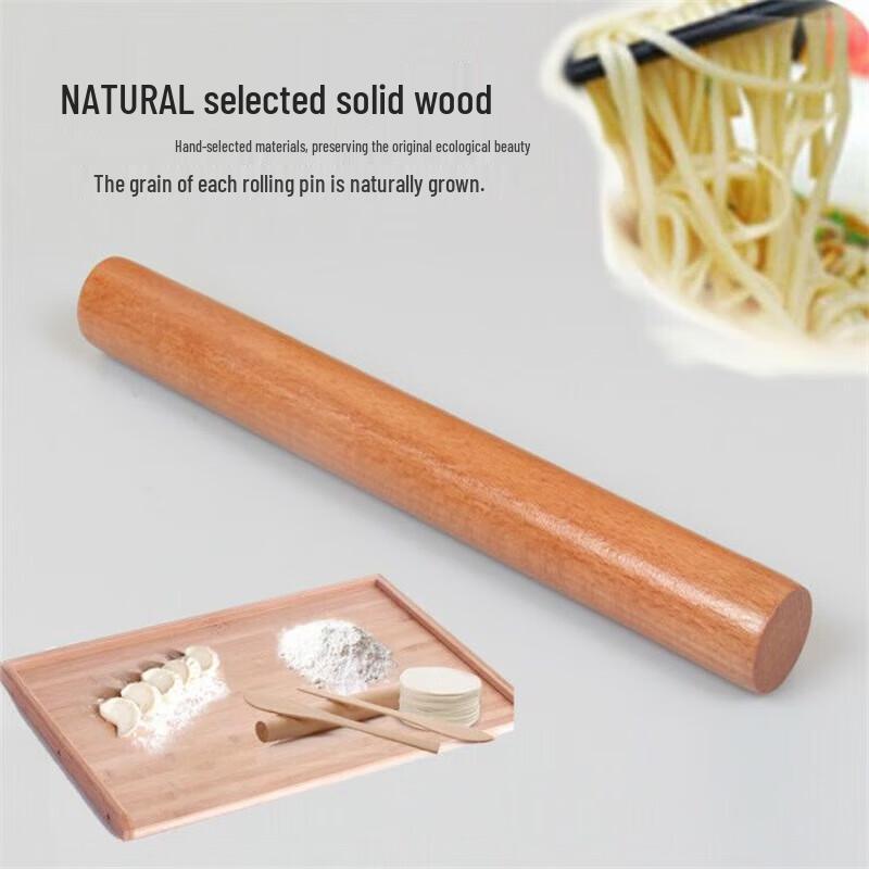 Solid Wood Beech Rolling Pin