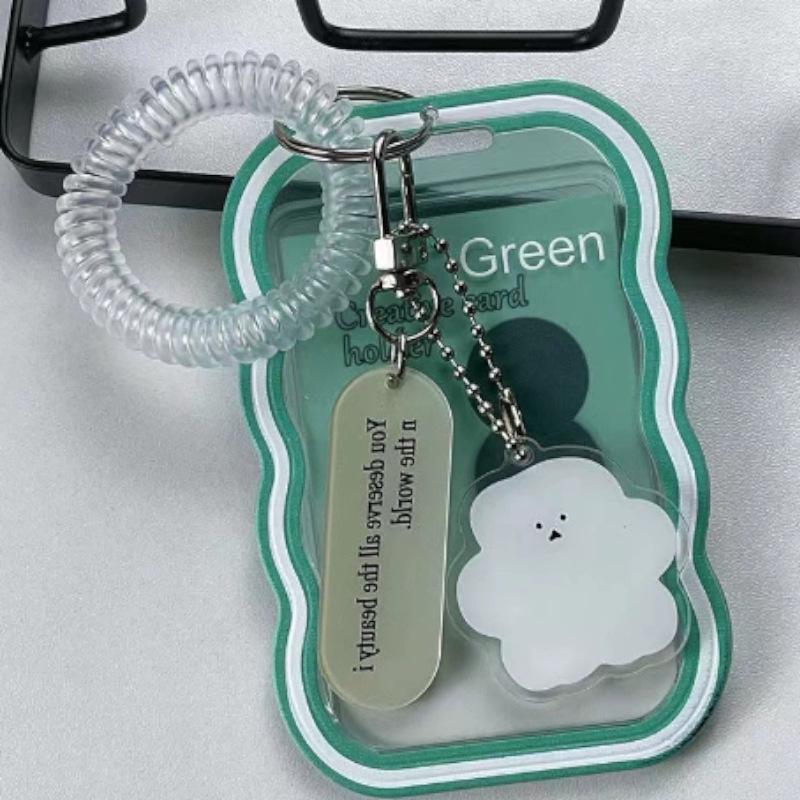 Transparent Card Holder for Student and Work IDs - Durable Sleeve for Bus, Subway, and Meal Cards