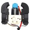 All Metal V6 Hotend Good Heat Dissipation Install Replace Easily Wide Compatibility 3D Printer Accessories with 3 Fans