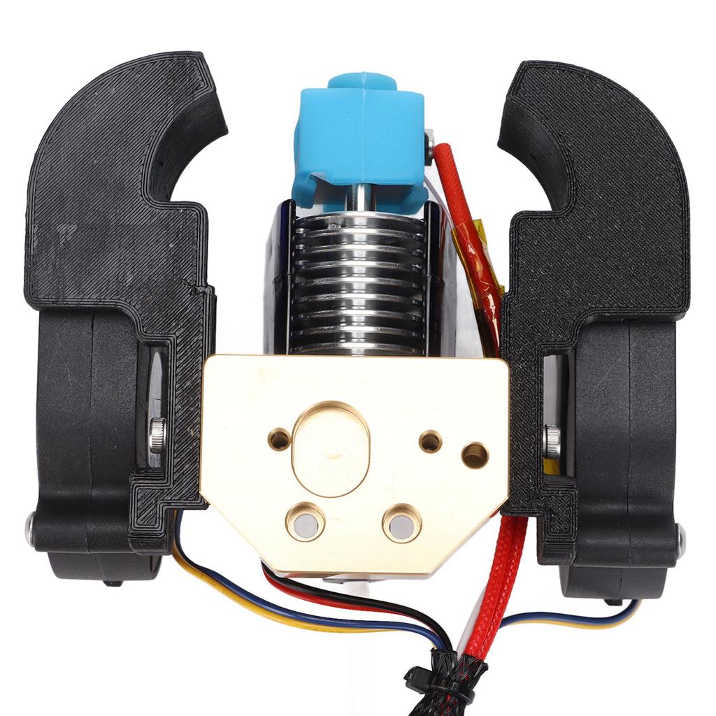 All Metal V6 Hotend Good Heat Dissipation Install Replace Easily Wide Compatibility 3D Printer Accessories with 3 Fans