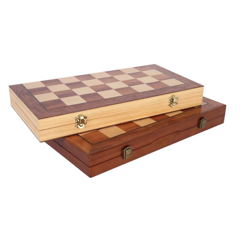 Brangdy Portable Foldable Plastic Chess Set
