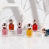 Color Nail Polish No Bake Oily Lasting Non-peelable Large Capacity Nail Care Nude Color Square Bottle 15ml
