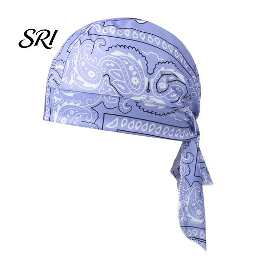 Kühlendes Bandana Hut Turban Paisley Muster Elastische Passform Verstellbare Riemen Bequemes Outdoor Kopftuch Atmungsaktives Schweißableitendes Material Radfahren