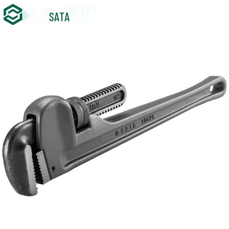 SATA 70826 Aluminum Alloy Pipe Wrench