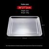 304 Stainless Steel Rectangular Serving Tray