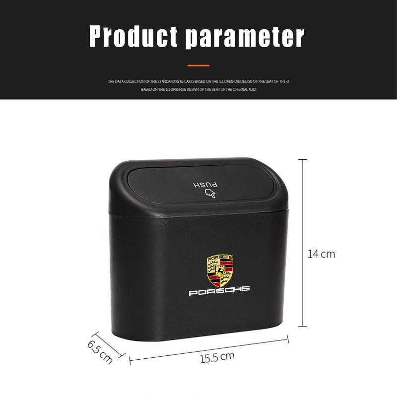 Multifunktionell Bilhink Bekväm Snygg Hink För Porsche Cayenne Panamera Macan 911 718 Taycan Boxster Cayman 918 Pajun