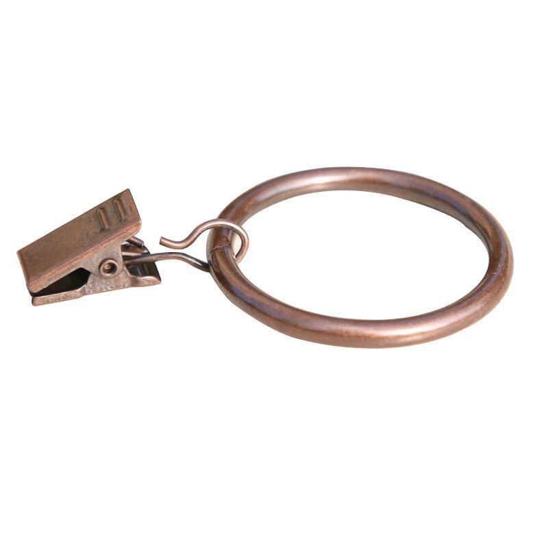 

Кольца с клипсами Аксессуары для штор, Открывающиеся подвесные кольца с прочными клипсами для штор, штор для душа, крючки для римских штор 10PCS