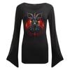 Spiral Direct Womens/Ladies Baphomet Long-Sleeved T-Shirt