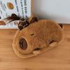 Pen Holder Capybara Stationery Bag Novelty Plush Pen Case Capybara Pencil Bag  Desktop Organizer