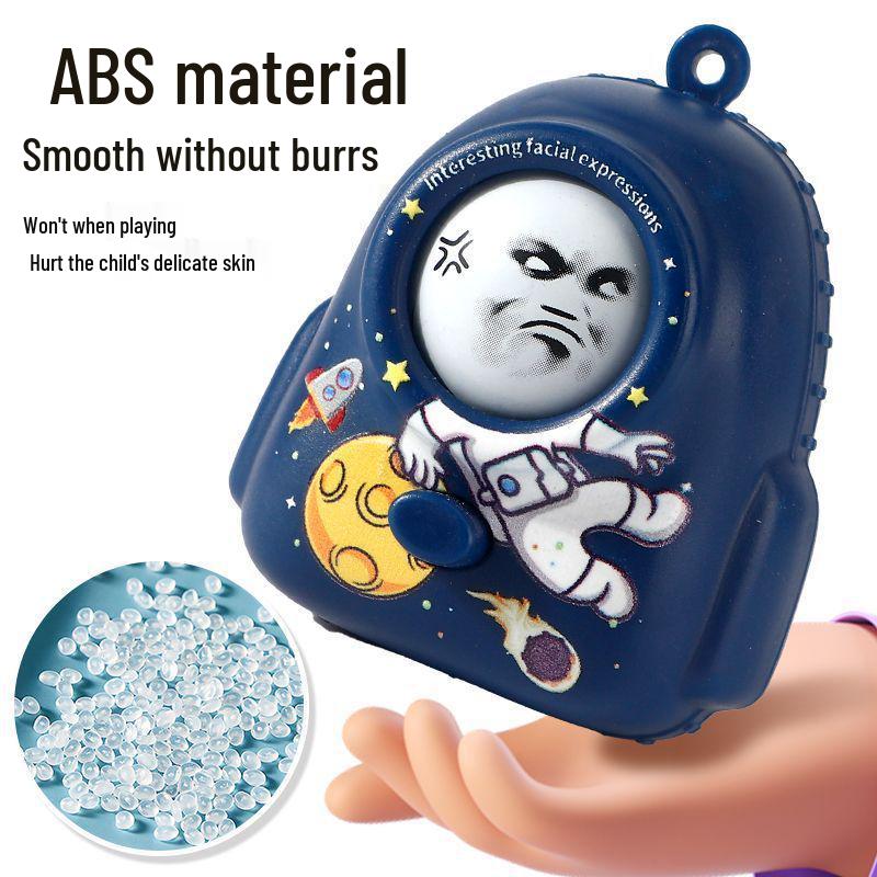 Забавный брелок-подвеска для рюкзака с меняющимся лицом пары Yellow