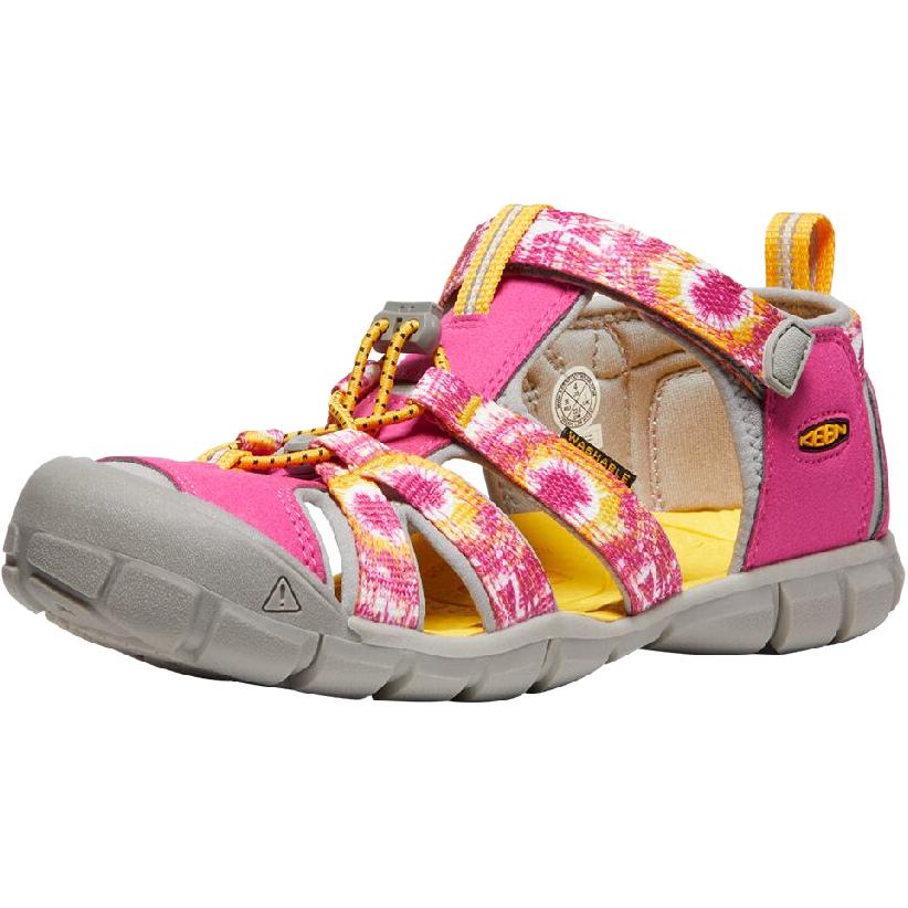 Keen Seacamp 2 Cushioning Breathable Children s Sandals Pink Gray Teenagers 1026320 36