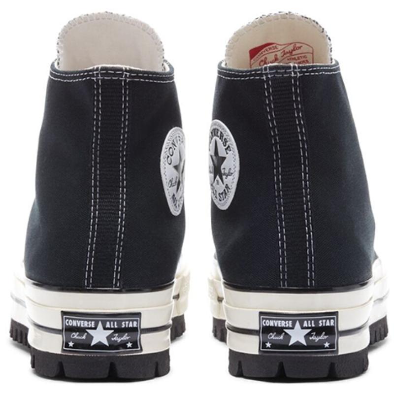 Converse Chuck Taylor All Star Comfortable High Top Espadrilles Unisex Black & White
