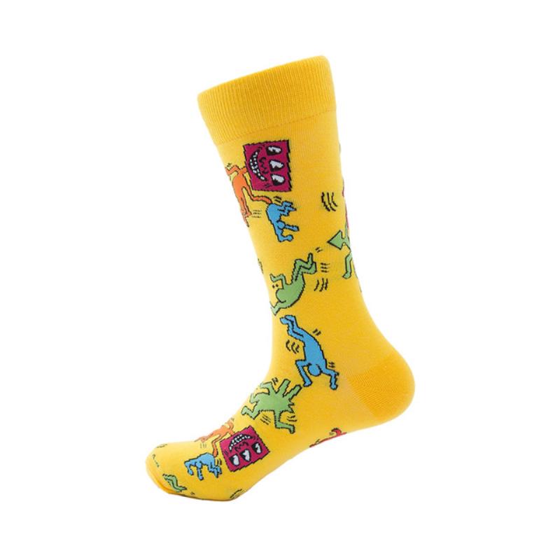 

Мужские высокие носки с рисунками One size