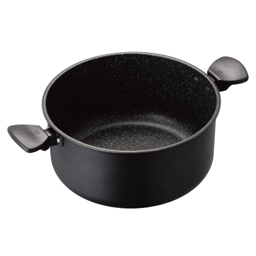 Kai Corporation KAI Lightweight 28cm Two-Handled Pot, Gas/Induction Compatible, with Lid, PFOA and PFOS Free, KHS DW5647