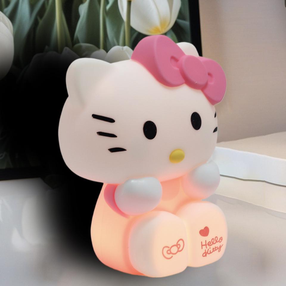 

Hello Kitty Silicone Night Light - Cute Bedroom Decor/Gift for Girls 1W