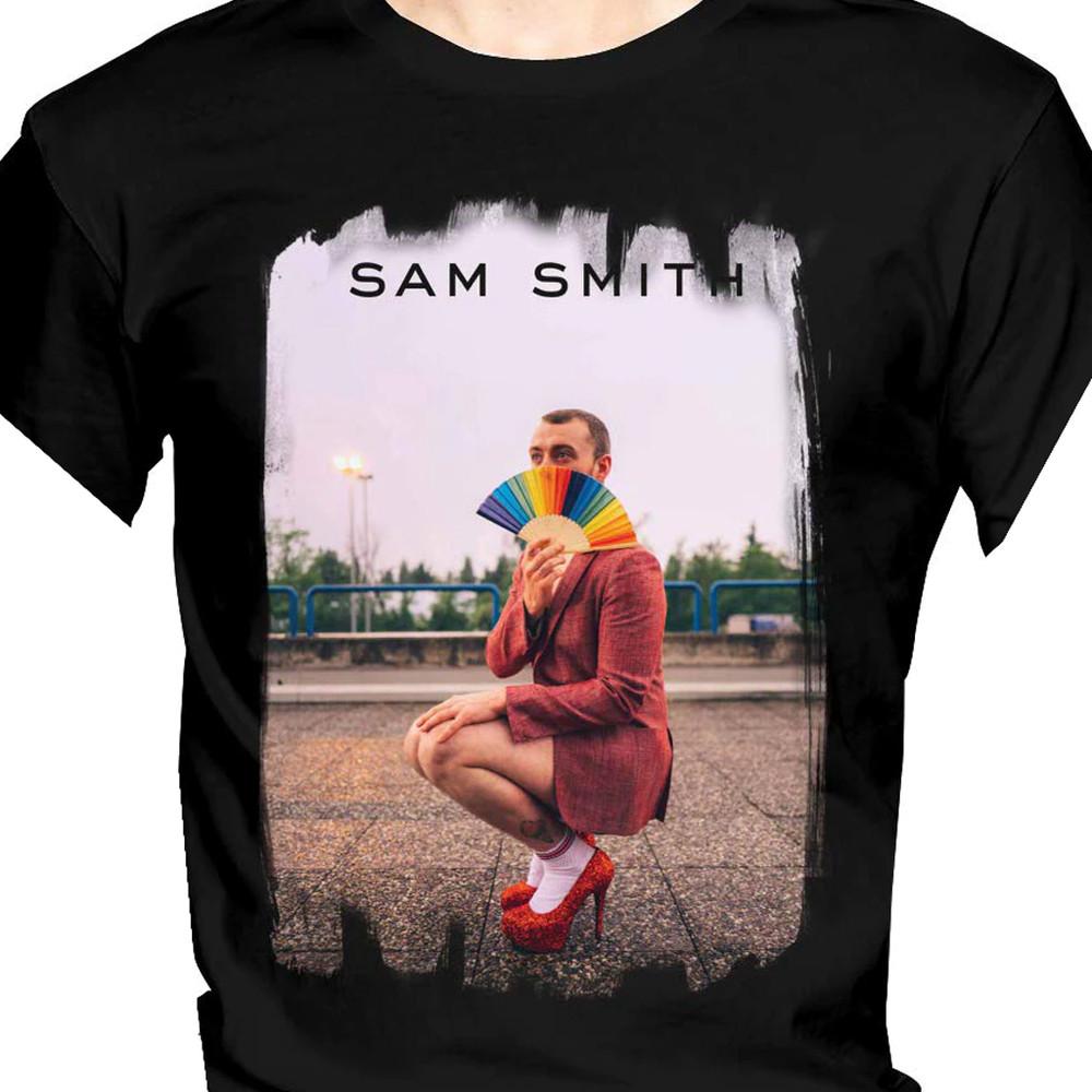 

Sam Smith Poster T-shirt Black Unisex All Sizes Special shirt S-5Xl Unisex T-Shirt XXXXL