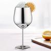 Unbreakable Stainless Steel Goblet Creative Metal Wine Glass Tall Glass  Cold&hot Drinks