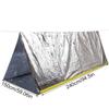 Emergency Folding Tent Survival Hiking Camping Shelter Outdoor Waterproof 2 Person Emergency Tube Tent For Outdoor Activities