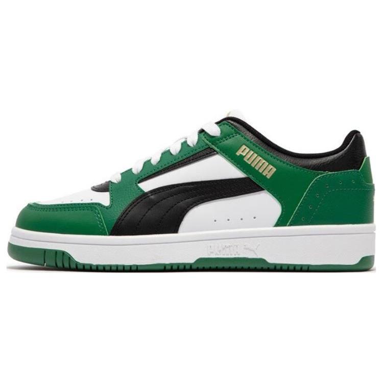 PUMA Rebound Joy  White Green  Men s 380747-26 EU 38.5