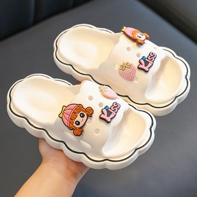 Child Slippers for Girls and Boys Summer Cartoon Indoor Soft Sole Anti Slip Home and Children's Anti Slip Slippers