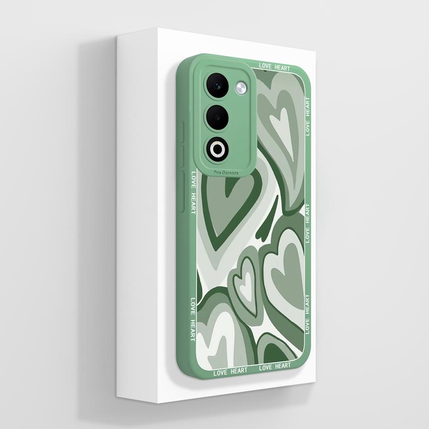 For Oppo A5 A5x A3x Realme C71 C75 Luxury Shockproof Phone Covers Cute Cartoon Cat Pattern Liquid Silicone Anti Slip Protective Shell For Oppo Housing
