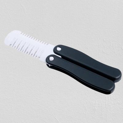 Leg Hair Cutting Blade Razor Blade Portable Folding Stainless Steel Cutter 3x13.9cm