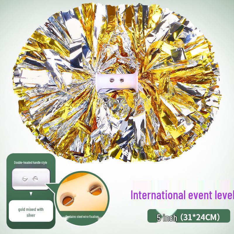 Cheerleading Handheld Pompons – International Competition Quality