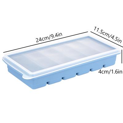Giant Storage For Food Meal Sauce With Lid Silicone Freezer Trays Extra Large Soup Ice 6 Cubes Tray Food Freezing Molds